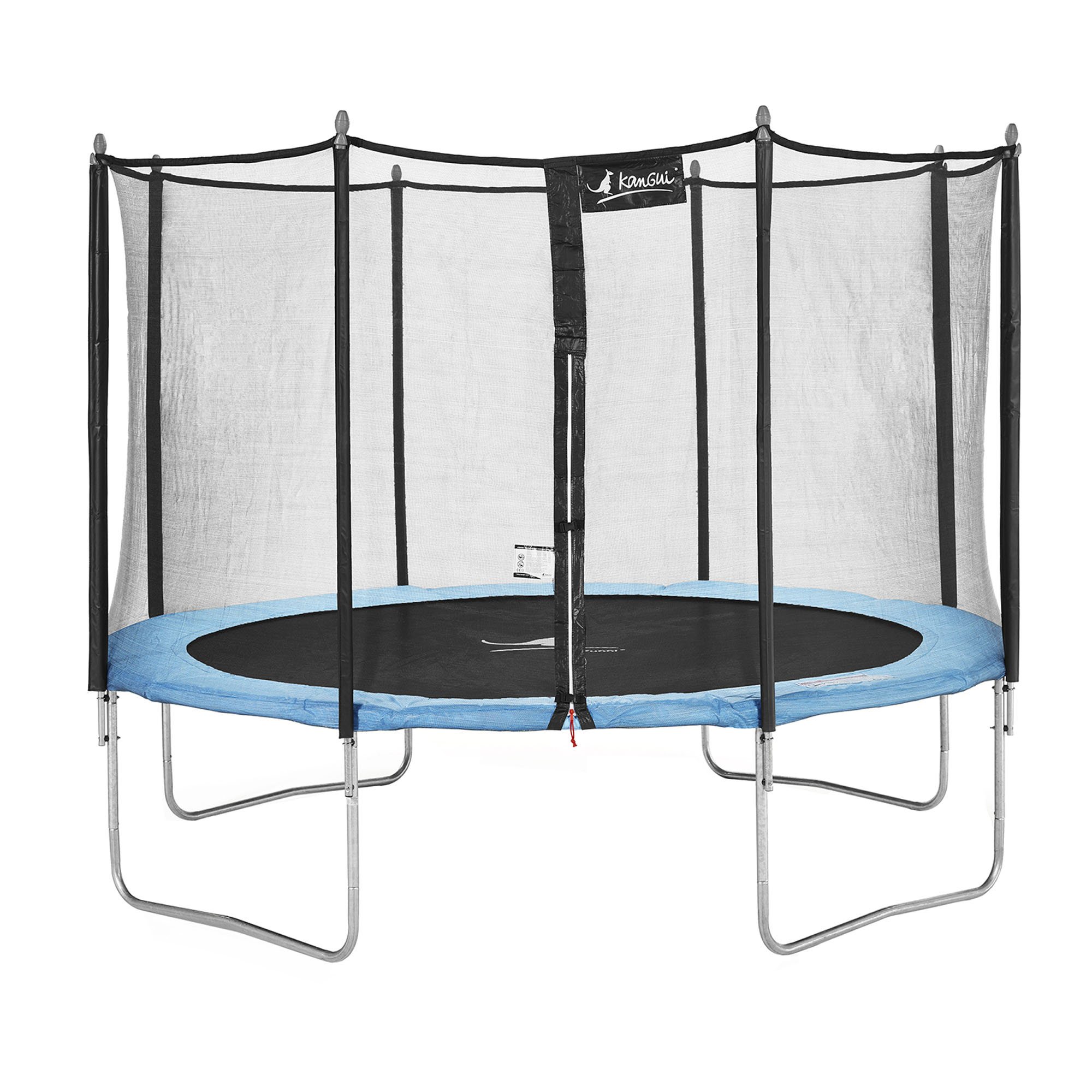 Kangui - Trampoline de jardin 426 cm + filet de sécurité | Normes EU | Montage facile