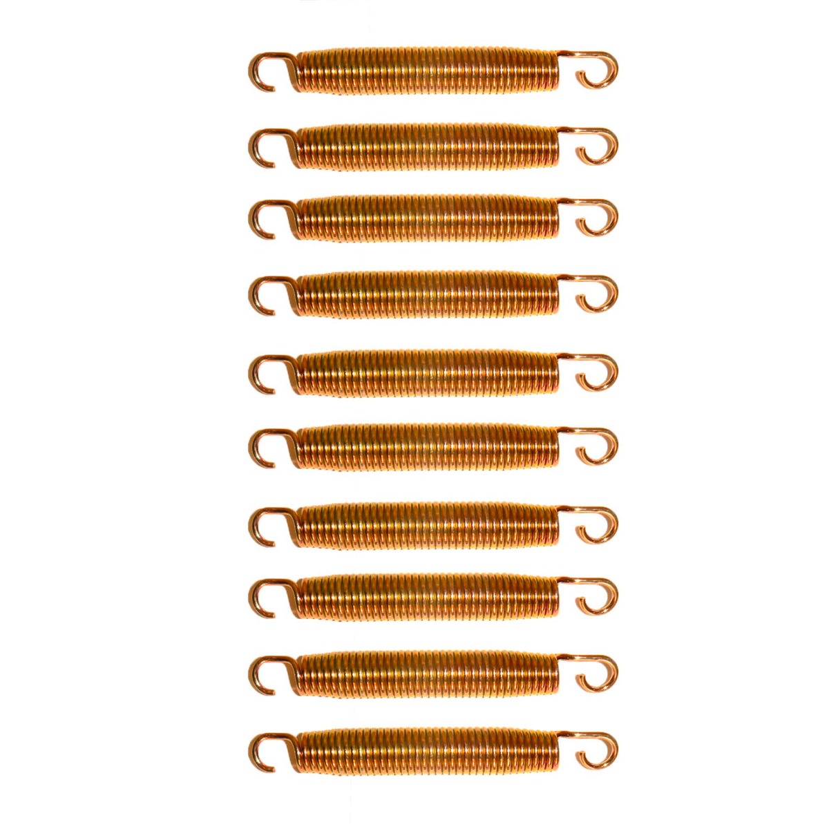 Lot de 10 ressorts Gold 165mm pour trampoline de jardin
