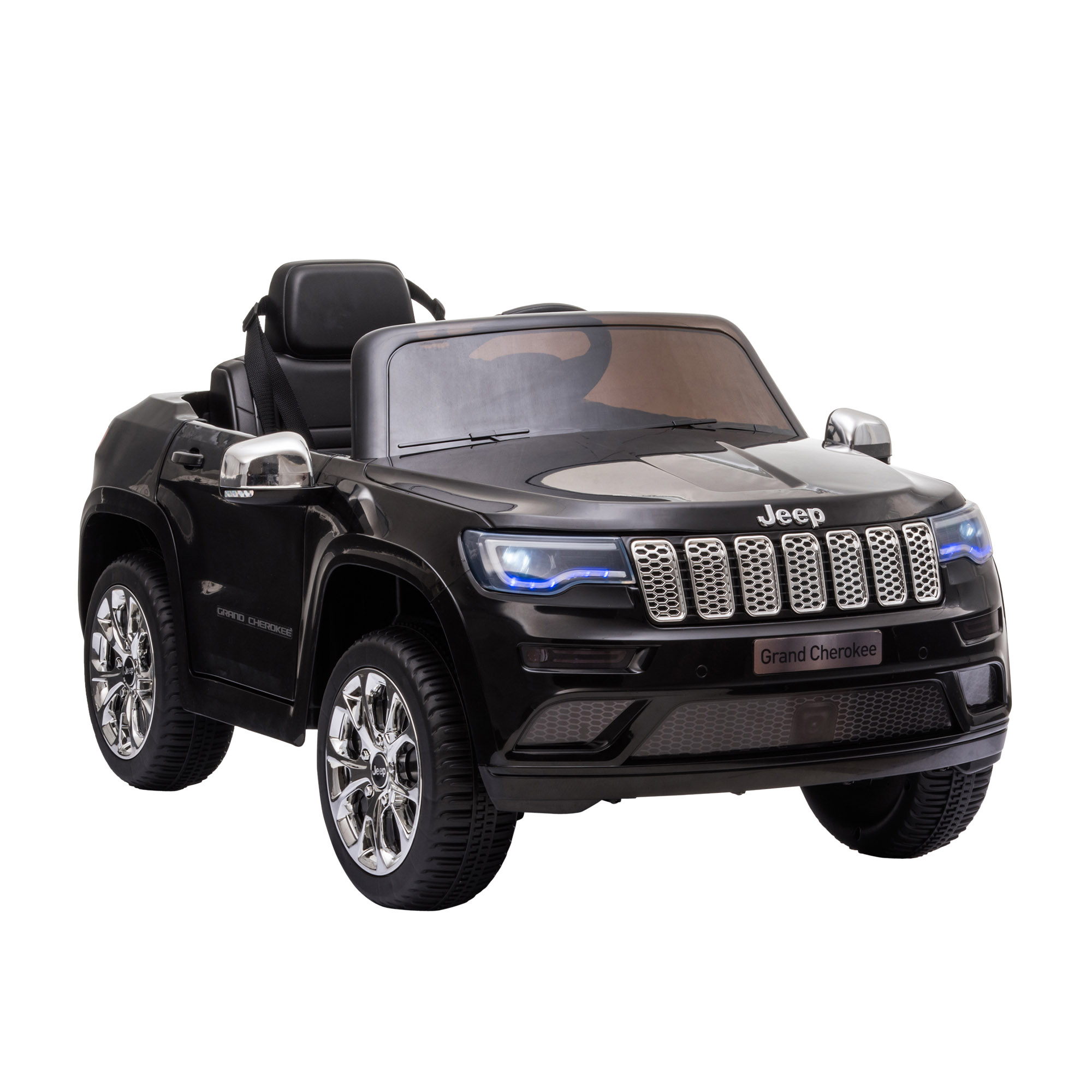 Voiture électrique enfant Jeep Grand Cherokee noir avec télécommande