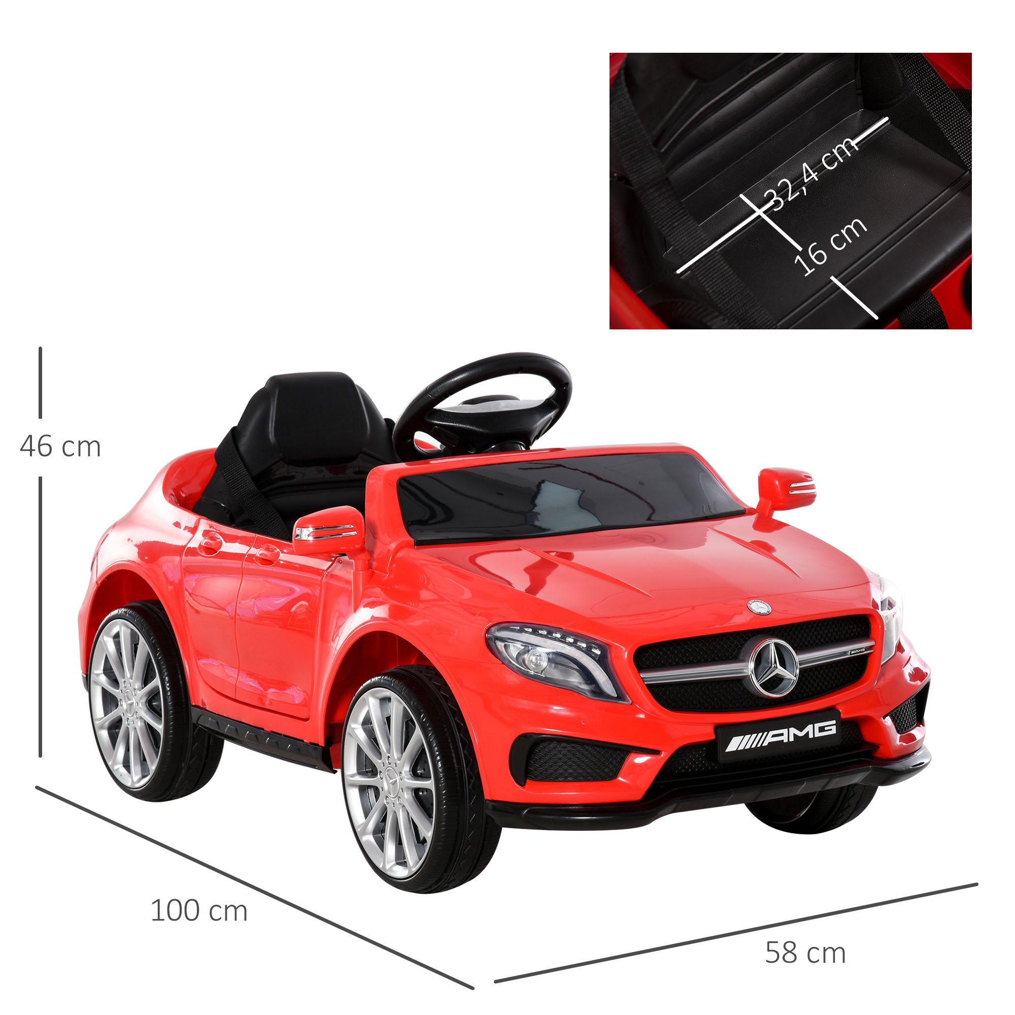 Voiture électrique enfants Mercedes GLA AMG