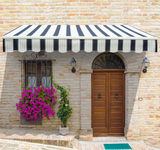 Store banne manuel rétractable 4L x 3l m