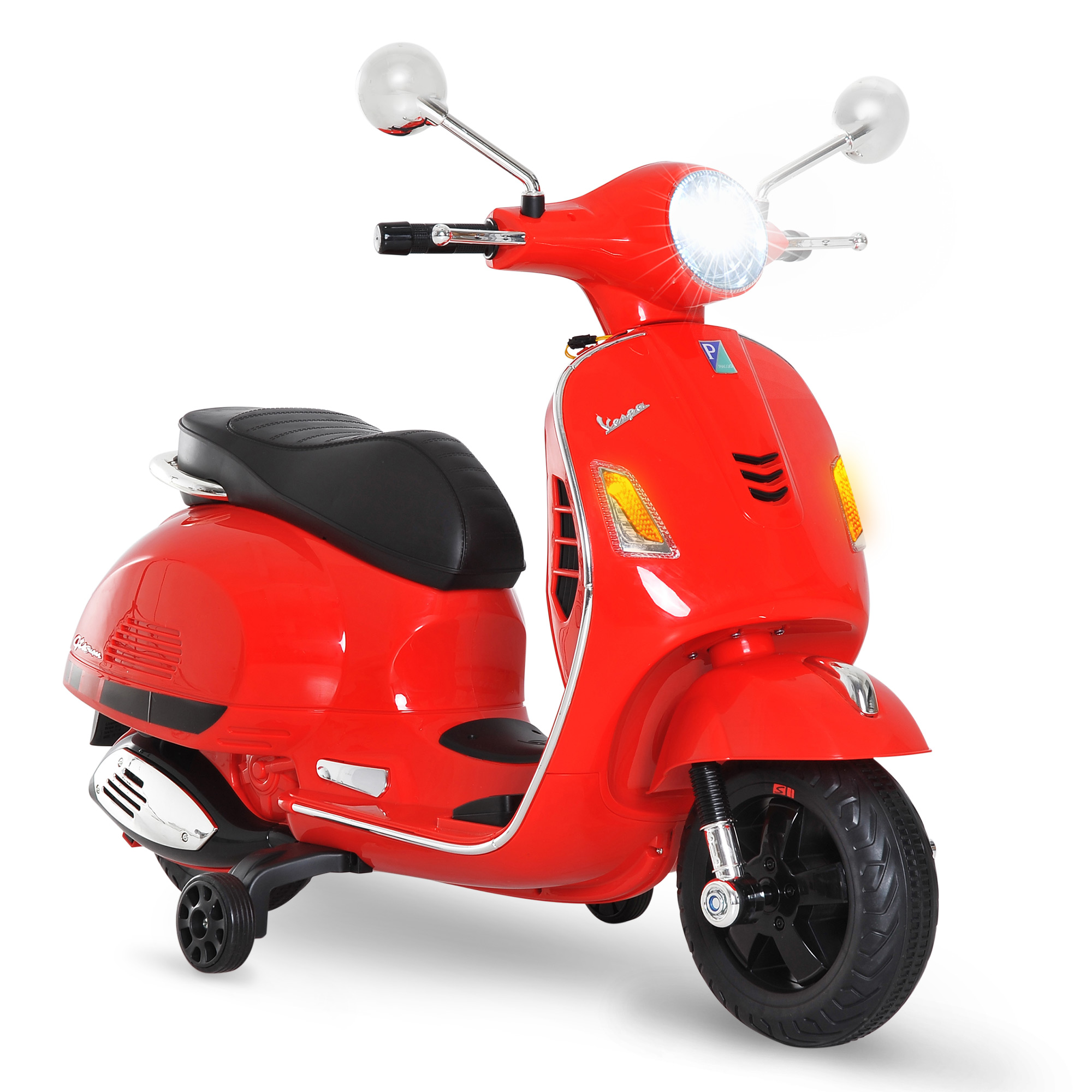 Moto scooter électrique Vespa pour enfants