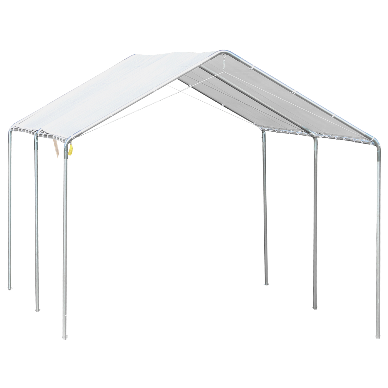 Carport auvent pour voiture 5,95L x 2,90l x 2,60H m