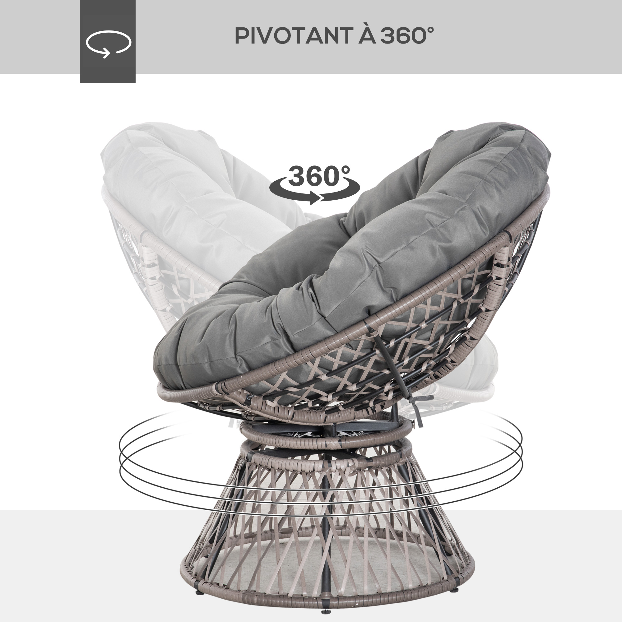 Fauteuil Papasan